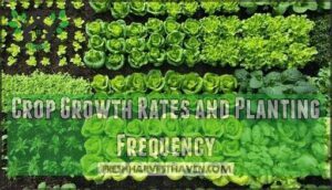 crop growth rates and planting frequency