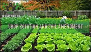 crop rotation and soil amendment
