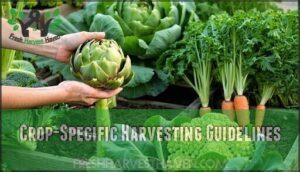 crop-specific harvesting guidelines