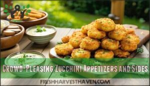 crowd-pleasing zucchini appetizers and sides