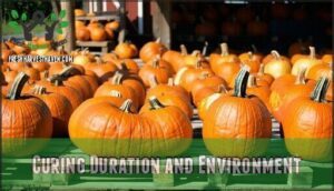 curing duration and environment