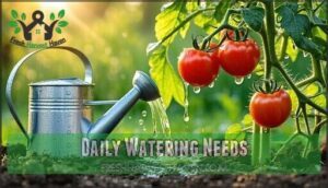daily watering needs