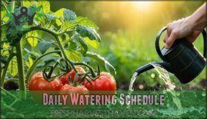 daily watering schedule