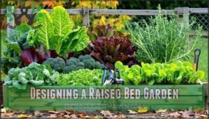 designing a raised bed garden