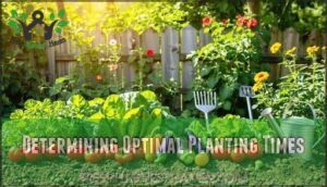 determining optimal planting times