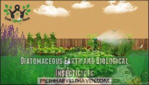 diatomaceous earth and biological insecticides