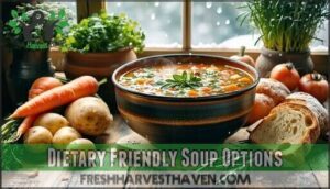 dietary friendly soup options