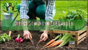 direct sowing in the garden