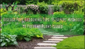 disease free gardening tips