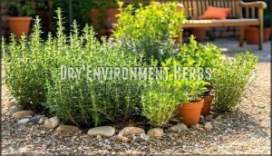 dry environment herbs