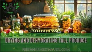 drying and dehydrating fall produce