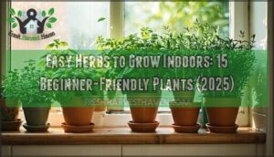 easy herbs to grow indoors
