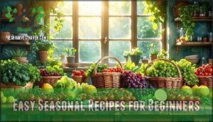 easy seasonal recipes for beginners