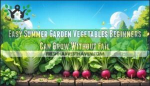 easy summer garden vegetables beginners