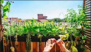 efficient watering techniques