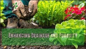 enhancing drainage and porosity