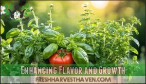 enhancing flavor and growth