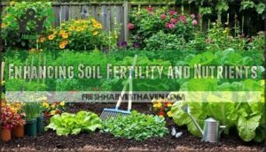 enhancing soil fertility and nutrients