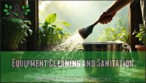 equipment cleaning and sanitation