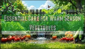 essential care for warm season vegetables