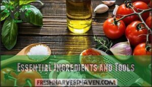essential ingredients and tools