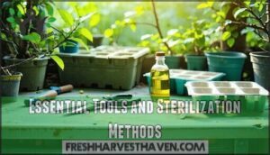 essential tools and sterilization methods