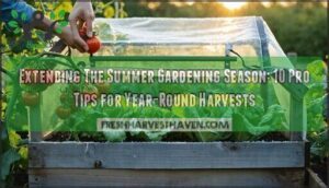 extending the summer gardening season