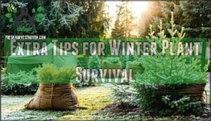 extra tips for winter plant survival