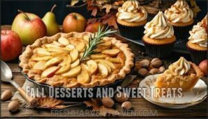 fall desserts and sweet treats