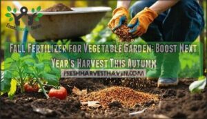 fall fertilizer for vegetable garden