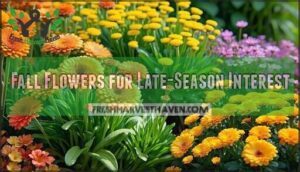 fall flowers for late-season interest
