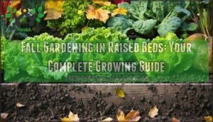 fall gardening in raised beds