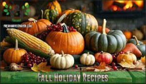fall holiday recipes