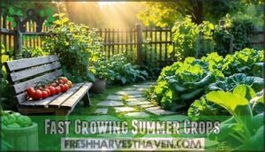 fast growing summer crops