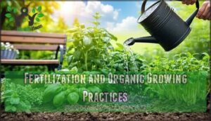 fertilization and organic growing practices