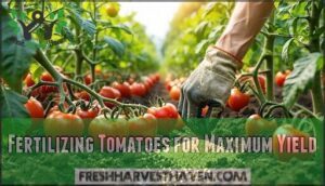 fertilizing tomatoes for maximum yield