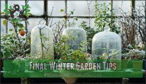 final winter garden tips