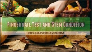 fingernail test and stem condition