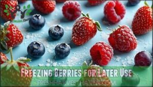 freezing berries for later use