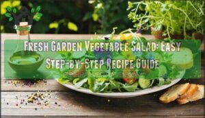 fresh garden vegetable salad