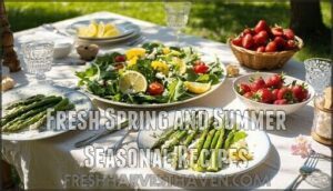fresh spring and summer seasonal recipes