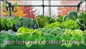 frost tolerance and season extension