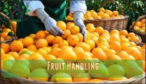 fruit handling