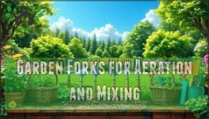 garden forks for aeration and mixing