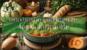 garden fresh fall dinner recipes