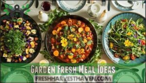 garden fresh meal ideas