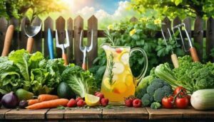 garden vegetable drinks and smoothies