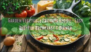 garden vegetable frittata recipe