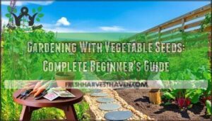 gardening with vegetable seeds