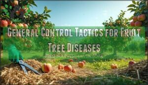 general control tactics for fruit tree diseases